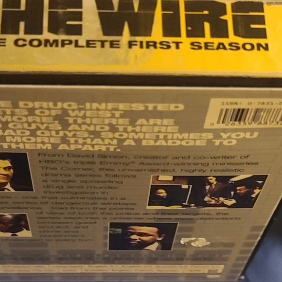 THE WIRE The complete First season. Boxed      'Listen Carefully' - Picture 2 of 16